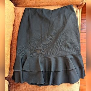 Chocolate brown Y2K frill skirt